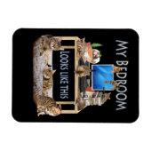 My Bedroomはこんな感じ マグネット (横)