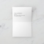 My Beloved Homeland Arabic Calligraphy Art  サンキューカード (内部)