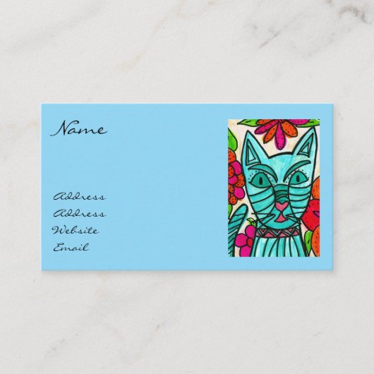 My Best Cat Friend Business Cards 名刺 (正面)