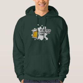 My Best Diet Is A Beer – Funny Drinking Gift パーカ