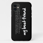 My best friend Case-Mate iPhoneケース (裏面)