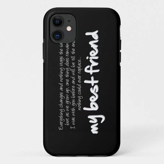 My best friend Case-Mate iPhoneケース (裏面)