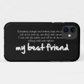 My best friend Case-Mate iPhoneケース (裏面(横))