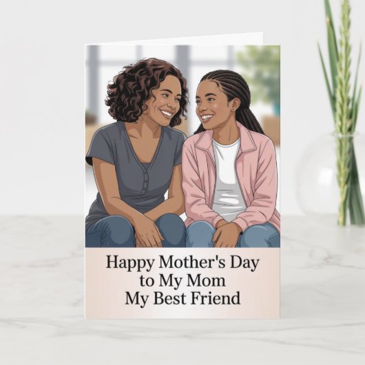 My Best Friend Mother's Day Card シーズンカード (正面)