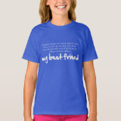 My best friend tシャツ (正面)