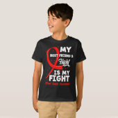 My Best Friend's Fight My Fight Blood Cancer Aware Tシャツ (正面フル)