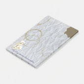 My Bichon 食べ  My Lesson Plan Post-it Notes ポストイット (アングル)