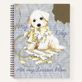 My Bichon My 食べ Lesson Plan ノートブック (正面)