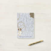 My Biewer Terrier 食べ My Lesson Plan Post-it Notes ポストイット (デスク上)