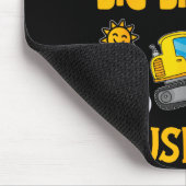 My Big Brother Is 5 5th Birthday Boy Digger Constr マウスパッド (コーナー)