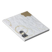 My Black Lab 食べ My Lesson Plan ノートパッド (アングル)