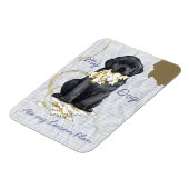 My Black Lab 食べ My Lesson Plan マグネット (左側)