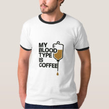 My Blood Type is Coffee Men's T-shirt