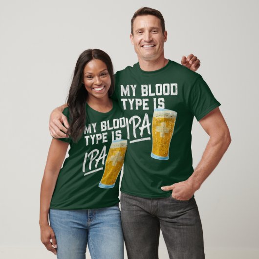 My Blood Type Is IPA Tシャツ (ユニセックス)