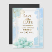 My Blue Sweetheartの磁結婚気カード (正面/裏面)