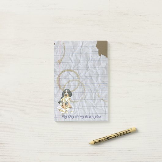 My Bluestick 食べ My Lesson Plan ポストイット (デスク上)