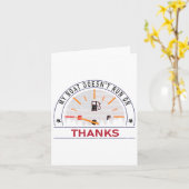 My Boat Doesn't Run On Thanks Boat Owners Funny Bo カード (黄色い花)