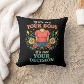 My Body, My Choice クッション (ブランケット)
