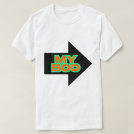 My Boo Matchingカップルティーシャツ Tシャツ