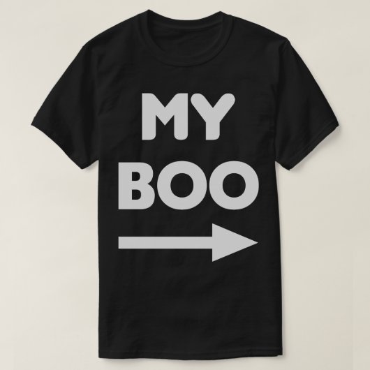 My Boo Matchingカップルティーシャツ Tシャツ (デザイン正面)