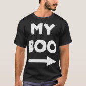 My Boo Matchingカップルティーシャツ Tシャツ (正面)