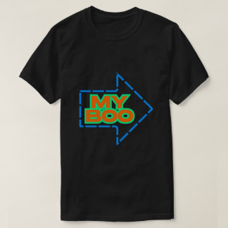 My Boo Matchingカップル Tシャツ