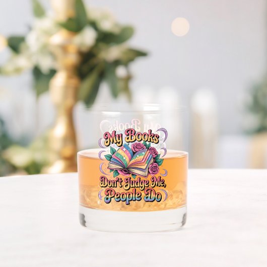 My Books Don't Judge Me.... ウイスキーグラス (インサイチュ (ウェディング))