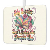 My Books Don't Judge Me.... カーエアーフレッシュナー (左)