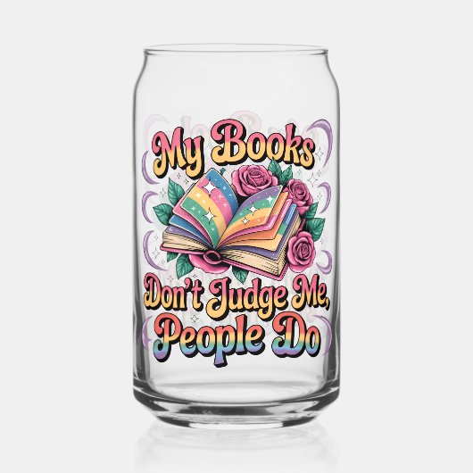 My Books Don't Judge Me....  ガラス缶 (裏面)