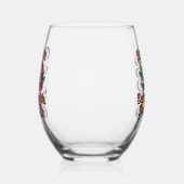 My Books Don't Judge Me.... ステムなしワイングラス (左)