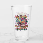 My Books Don't Judge Me.... タンブラーグラス (正面)