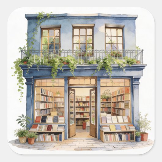 My Bookstore  スクエアシール (正面)