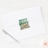 My Bookstore  スクエアシール (封筒)