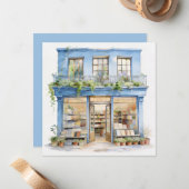 My Bookstore  ノートカード (正面/裏面インサイチュ)