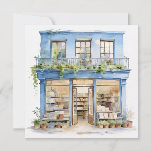 My Bookstore  ノートカード (正面)