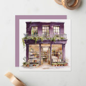 My Bookstore  ノートカード (正面/裏面インサイチュ)