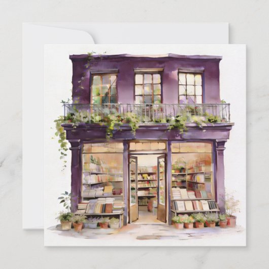 My Bookstore  ノートカード (正面)