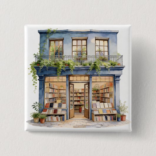 My Bookstore  缶バッジ (正面)