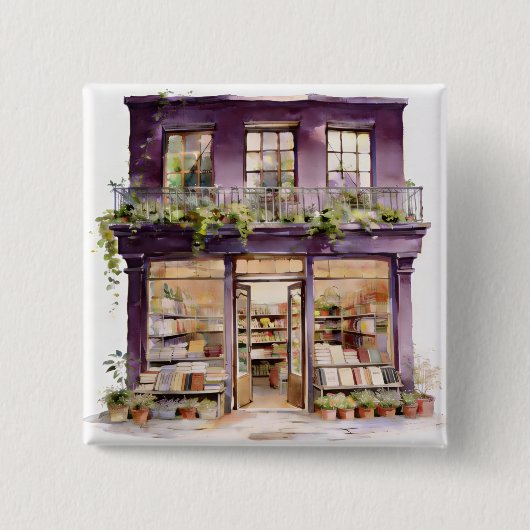 My Bookstore 缶バッジ (正面)