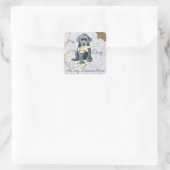 My Bouvier My Lesson 食べ Plan Squareステッカー スクエアシール (バッグ)