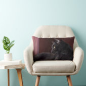 My Boy, Charlie Throw Lumbar Pillow 13" x 21" ランバークッション (椅子)