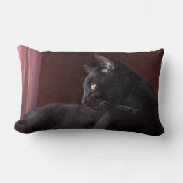 My Boy, Charlie Throw Lumbar Pillow 13" x 21" ランバークッション