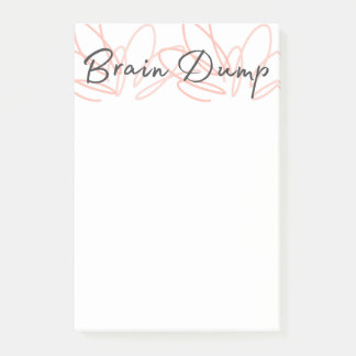 My Brain Dump Desk Notepad（マイブレインダンプデスクメモ帳） ポストイット