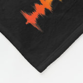 My Brain Is 80% Song Lyrics Funny Music Lover フリースブランケット (角)