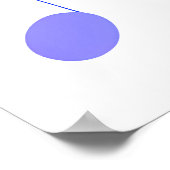 "My Brain Is 80% Song Lyrics" Graphic ポスター (角)