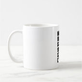 My Brain Is Song Lyrics Coffee Mug  コーヒーマグカップ (左)