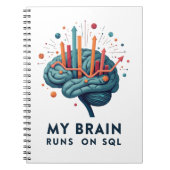 My Brain Runs on SQL ノートブック (正面)