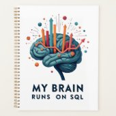 My Brain Runs on SQL プランナー手帳 (正面)