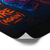 My Brain's on Fire (Again) ポスター (角)