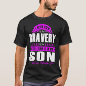 My BRAVERY SON Chiari Malformation Warrior Tシャツ (正面)